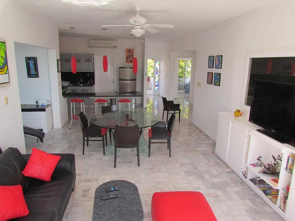 Appartement Hôtel Sol Y Luna Puerto Morelos Mexique